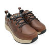 Mens Low Ultralight Cold Resistant Slip-resistant waterproof Outdoor Leather Shoes-Brown