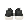 Mens Portable Business Embroidered Leather Shoes-Black