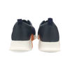 Mens Casual Toggle Lace Up Mesh Shoes-Navy Blue